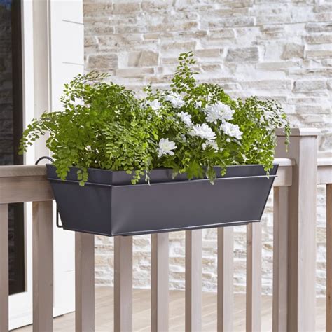 planters to hang over railing